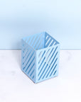 Metal Blue Pen Holder - حامل أقلام أزرق