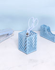 Metal Blue Tape Dispenser - موزع شريط لاصق أزرق