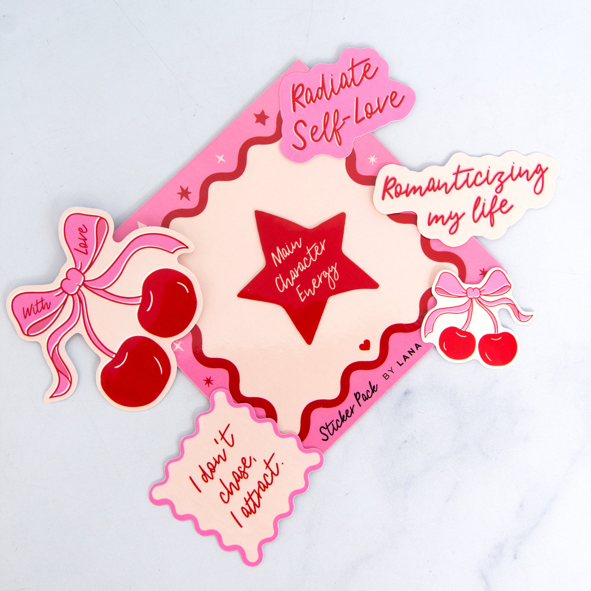 Cherry on Top Sticker Pack