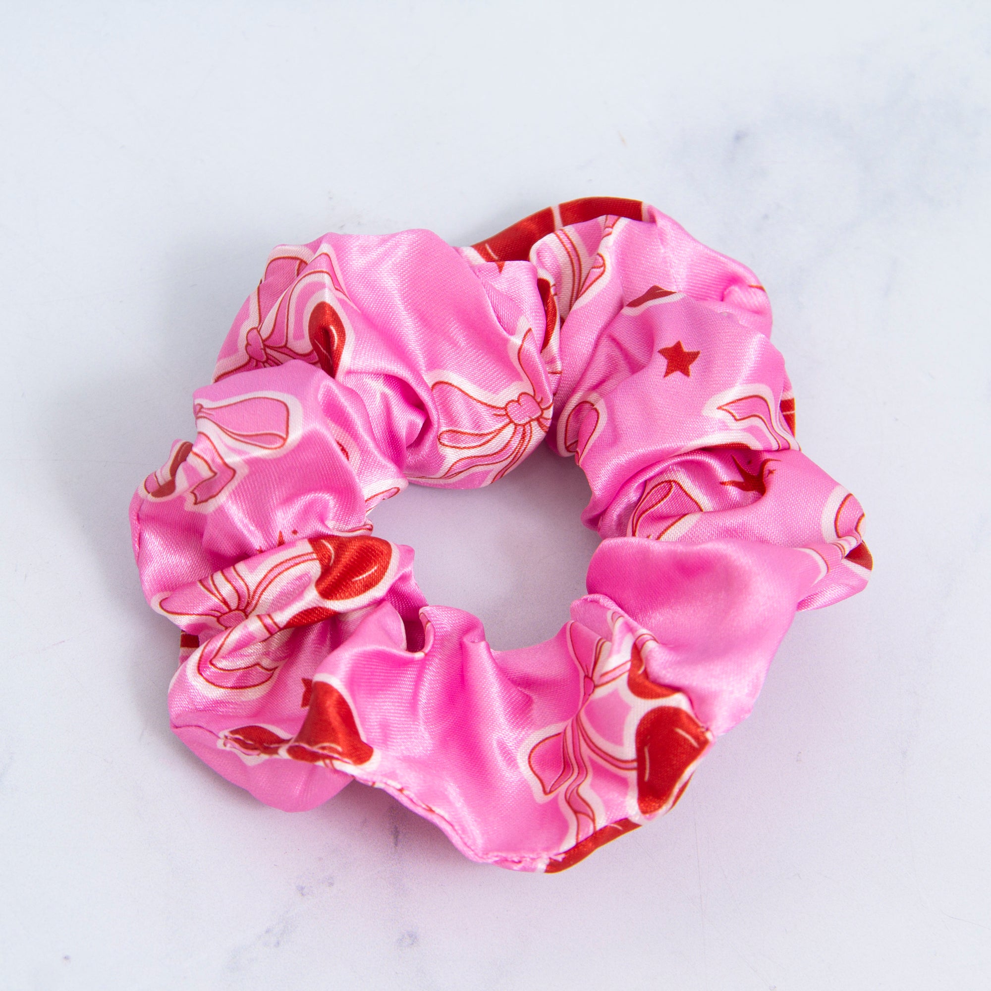 Cherry on Top Satin Scrunchie
