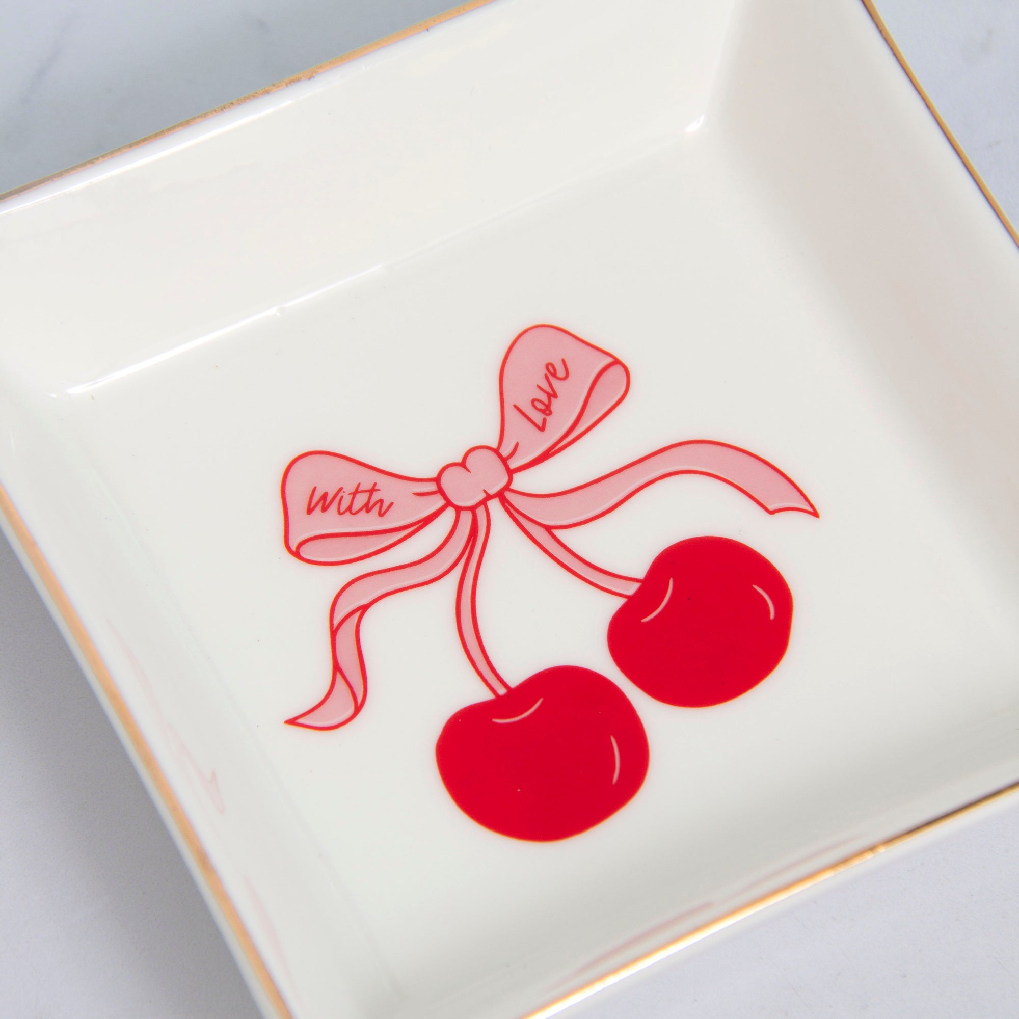 Cherry on Top Ring Dish