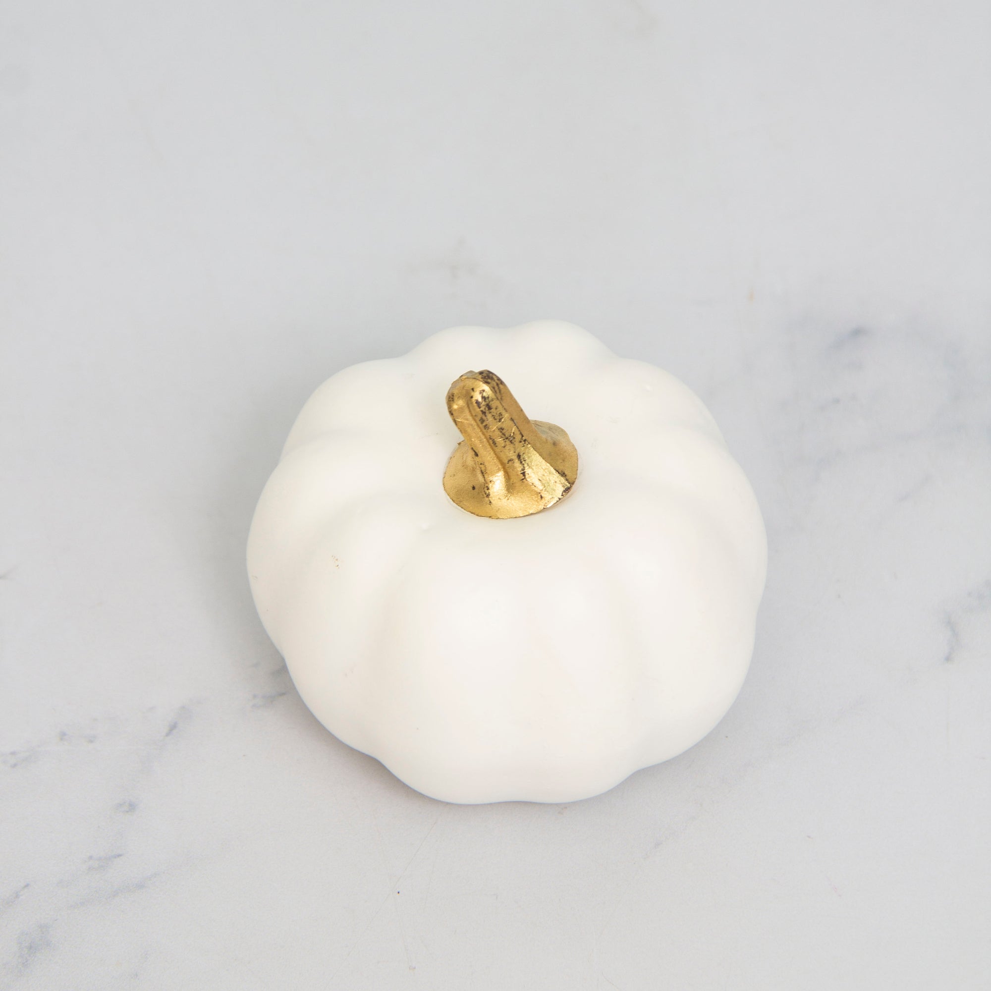 Three Mini Foam Pumpkin Decor