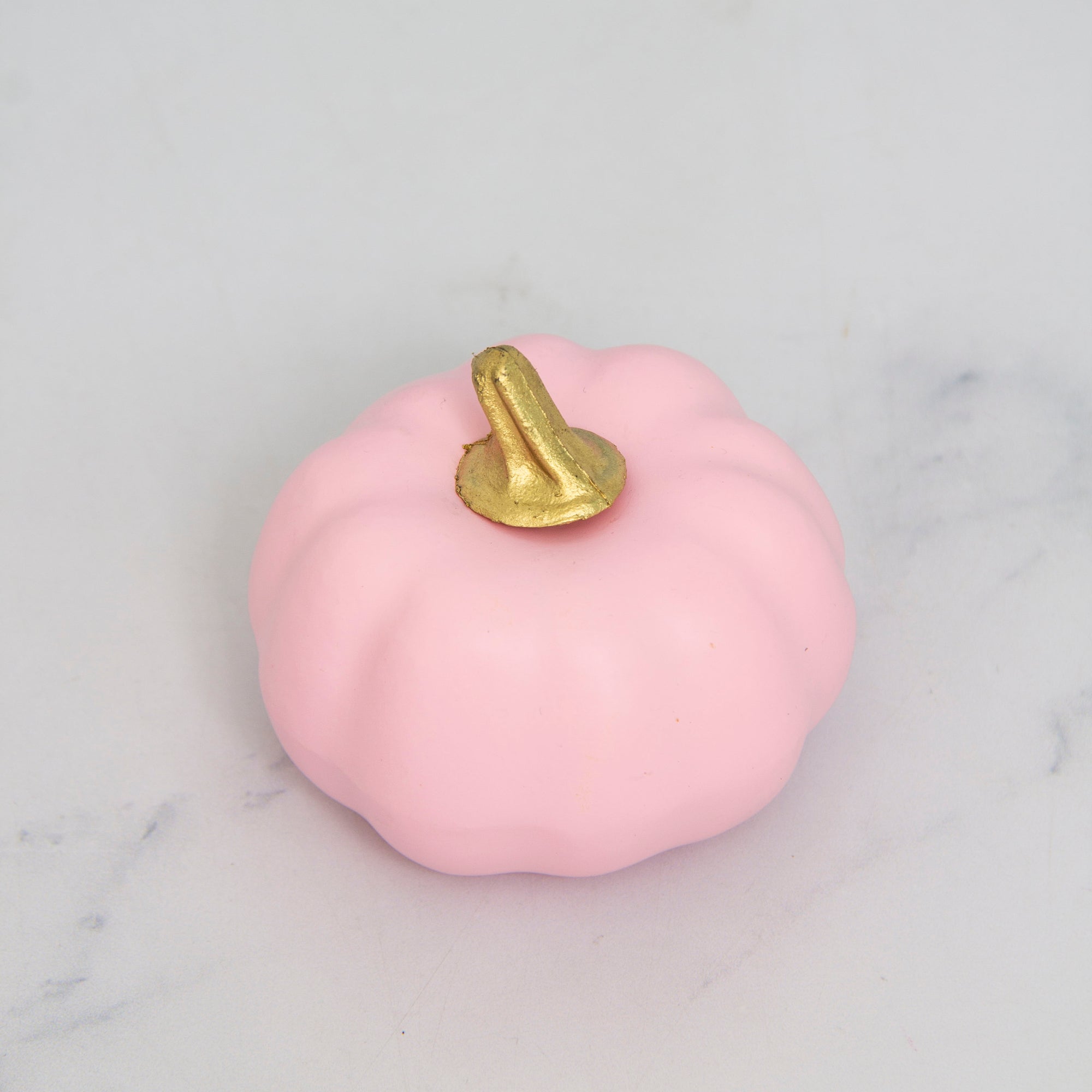 Three Mini Foam Pumpkin Decor
