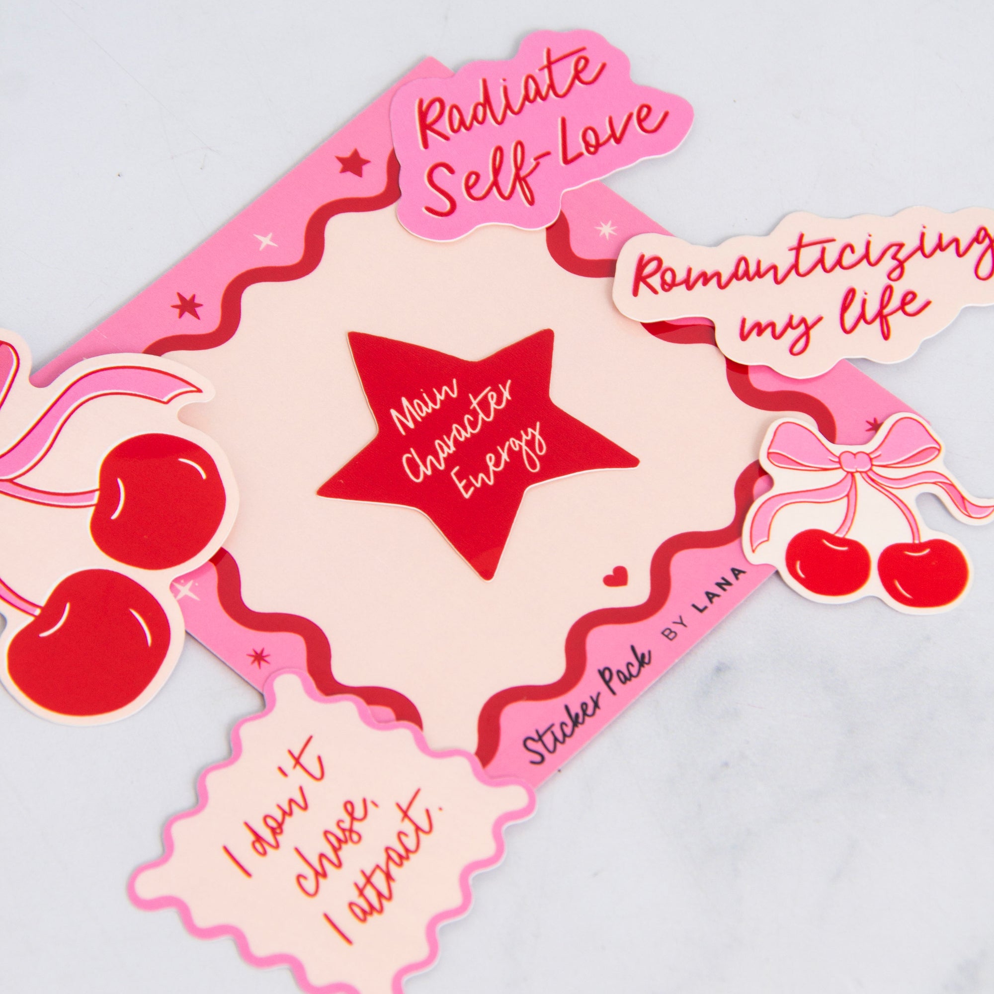 Cherry on Top Sticker Pack