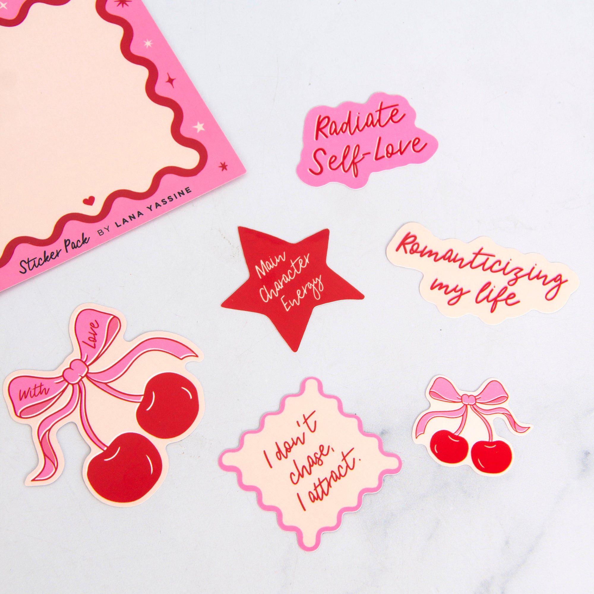 Cherry on Top Sticker Pack