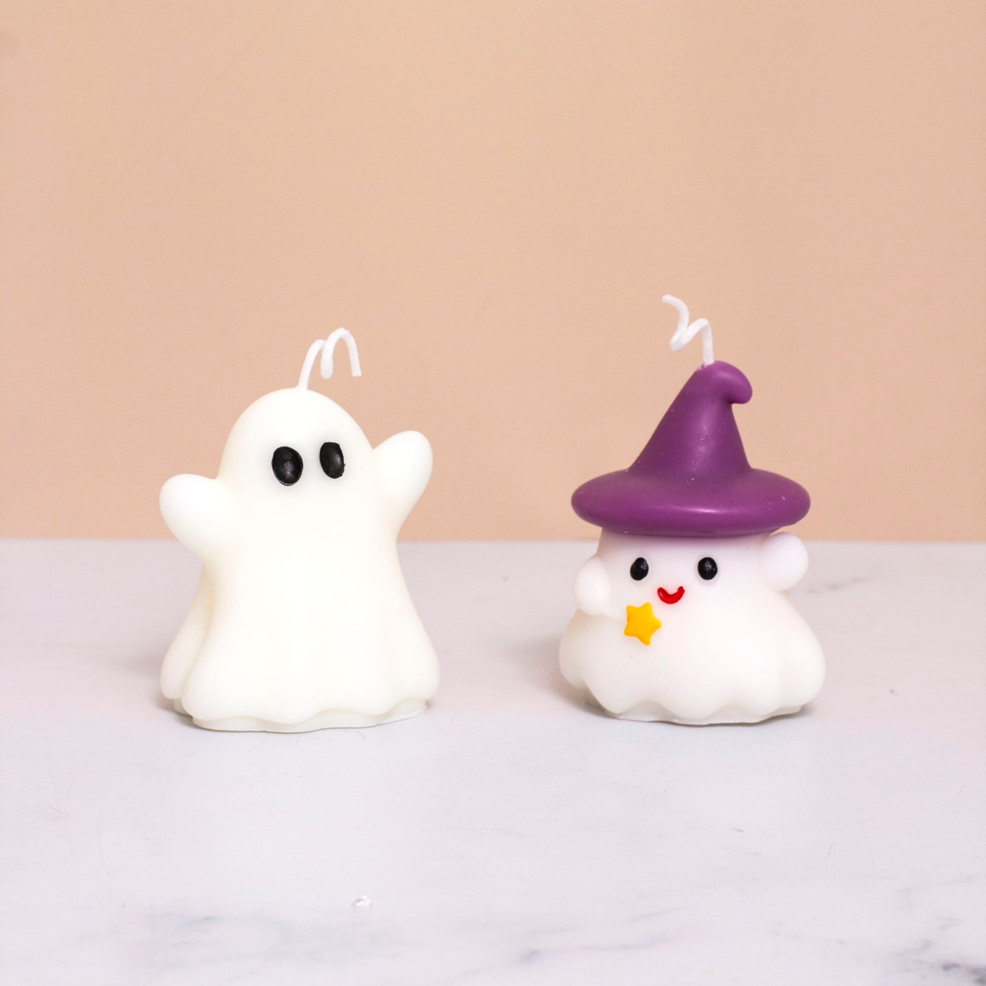 Boo Ghost Magician Candle