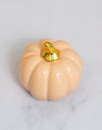 Petite Peach Pumpkin Ceramic Decor - ديكور يقطين سيراميك خوخي