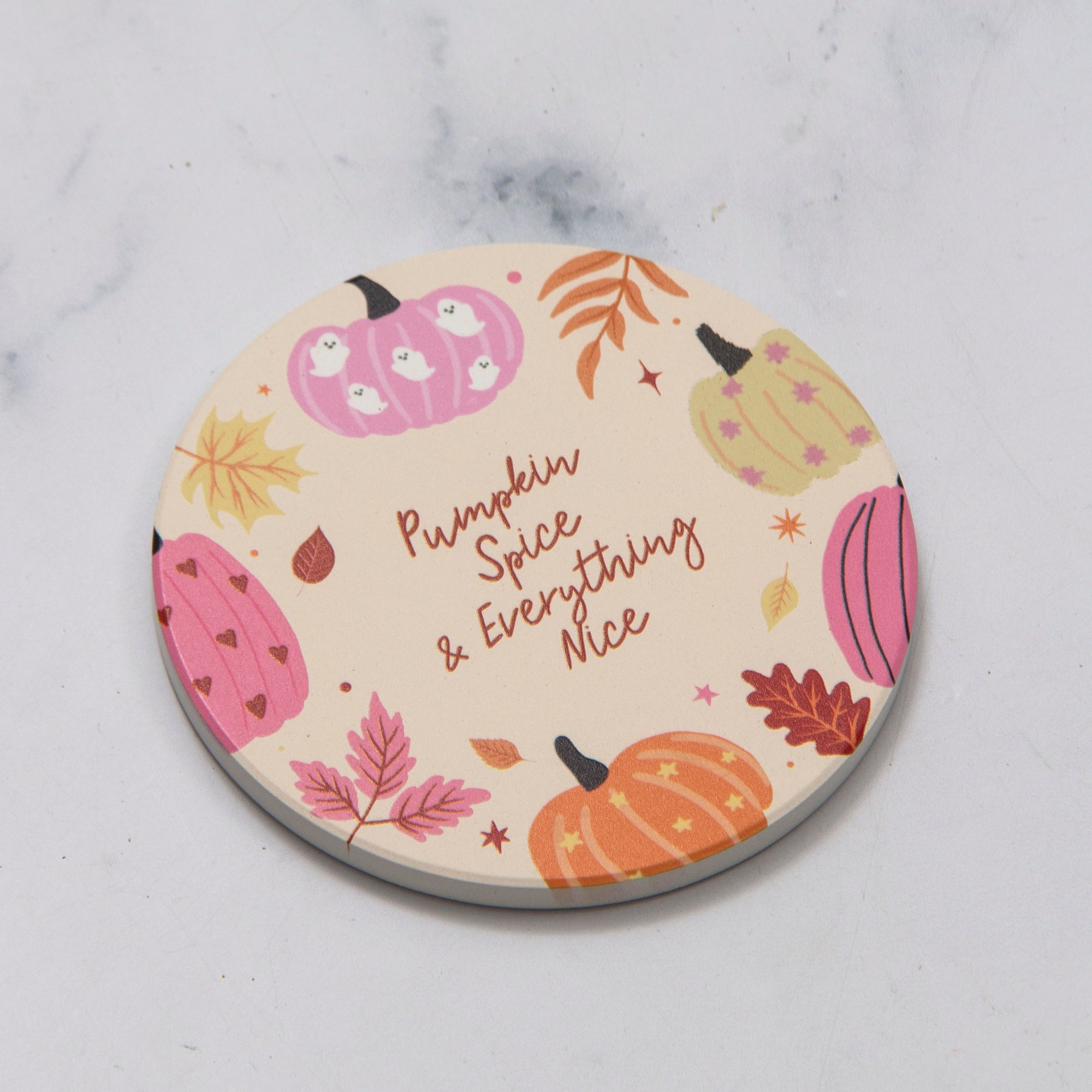 Pumpkin Spice Coaster Nude