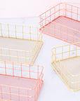 Wire Gold Storage Box
