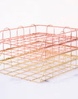 Wire Gold Paper Rack