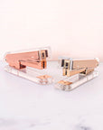 Acrylic Gold Stapler - دباسة أكريليك ذهبية