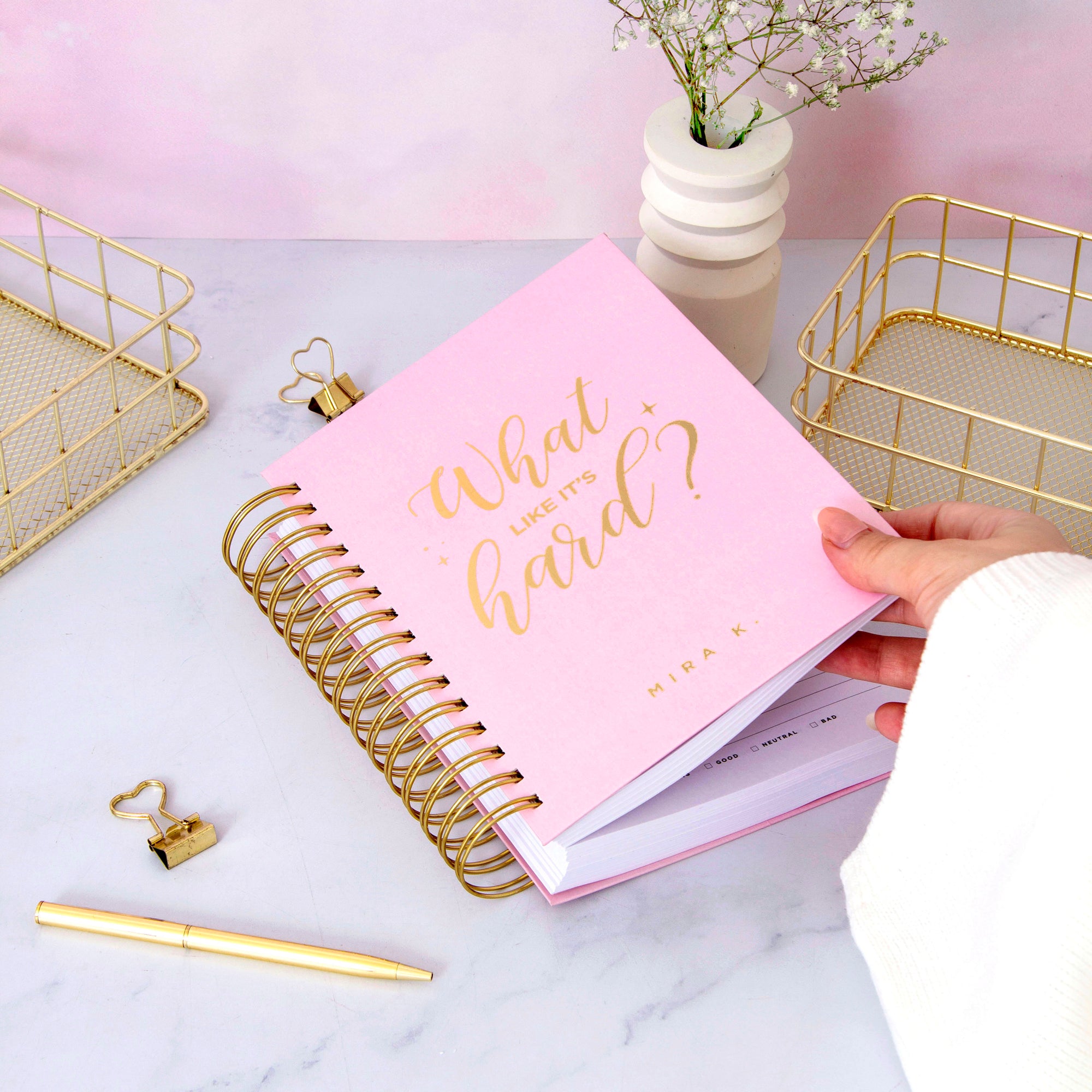 What Like it's Hard? Foil Daily Planner