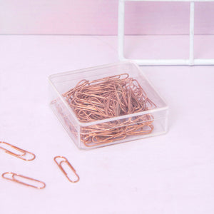 Paper Clips Rose Gold