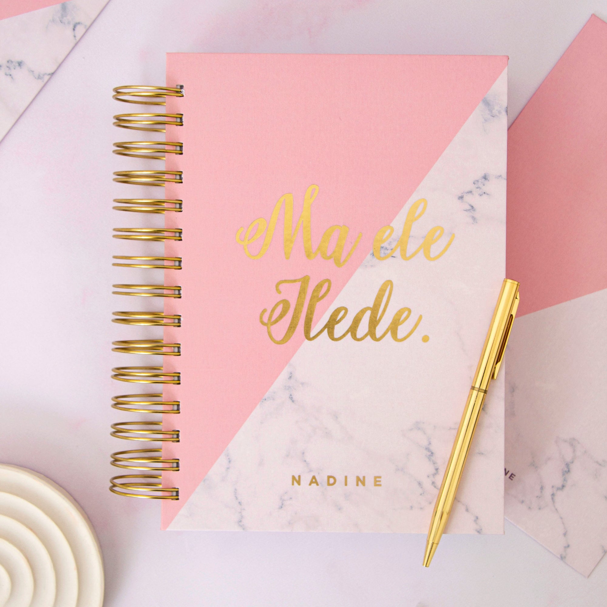 Ma Ele Jlede Foil Daily Planner