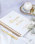 Playful Names Foil Wedding Lined Notebook