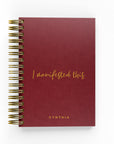 I Manifested This Linen Touch Foil Daily Planner