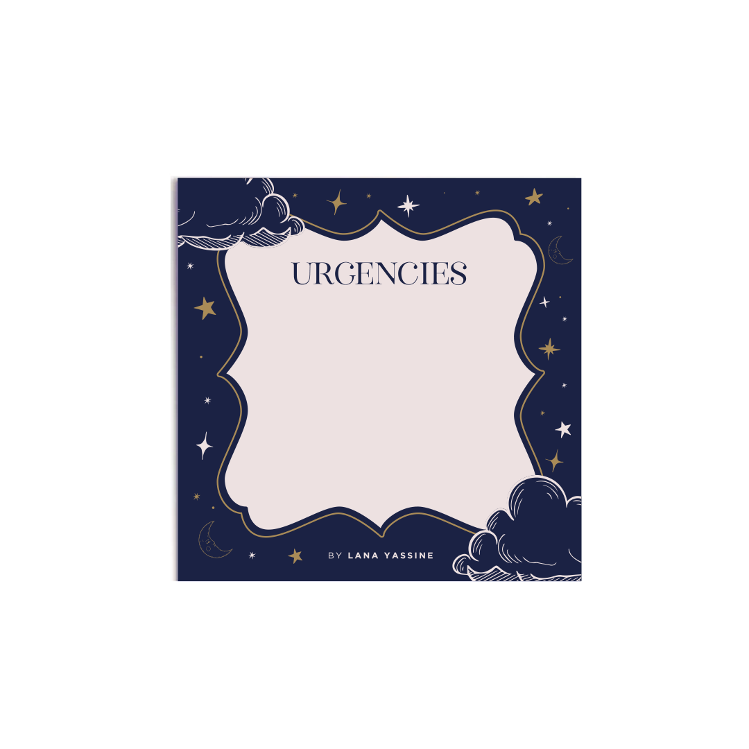 Celestial Nights Mini Notepad