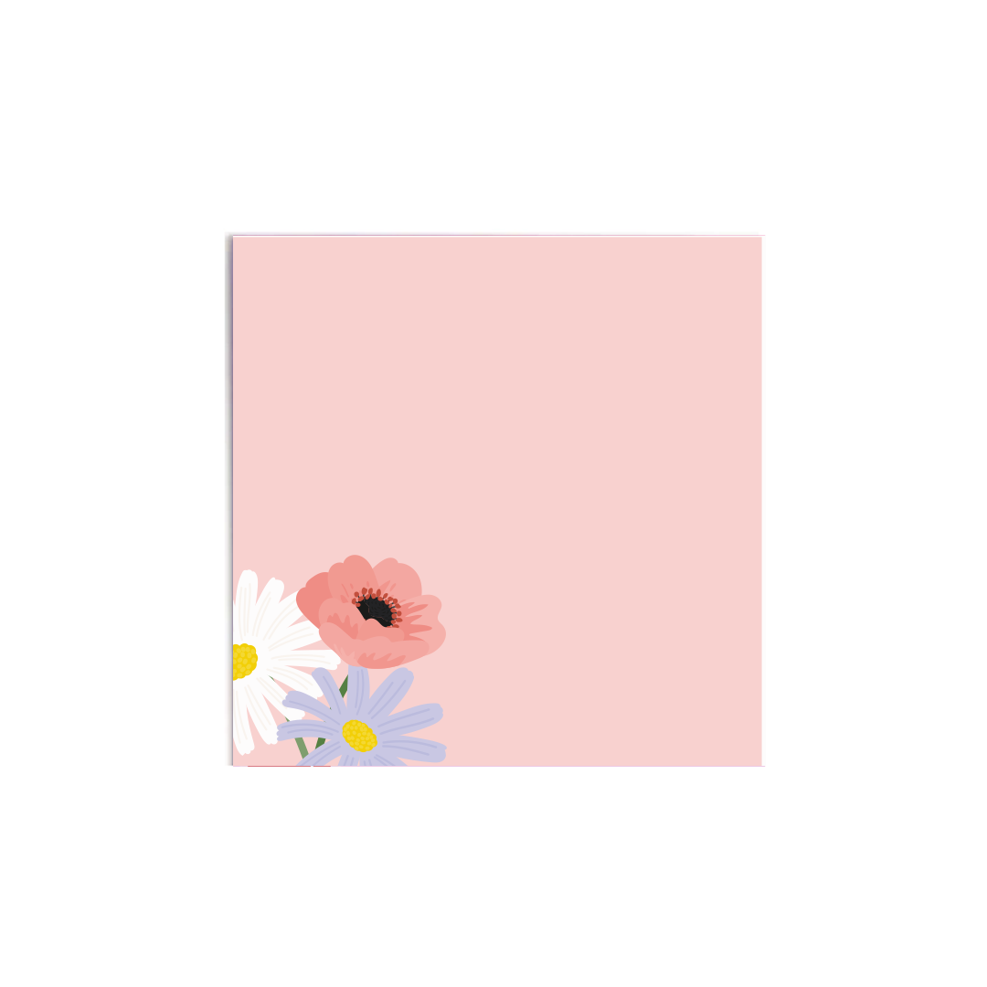 Enjoy The Little Things Pink Mini Notepad