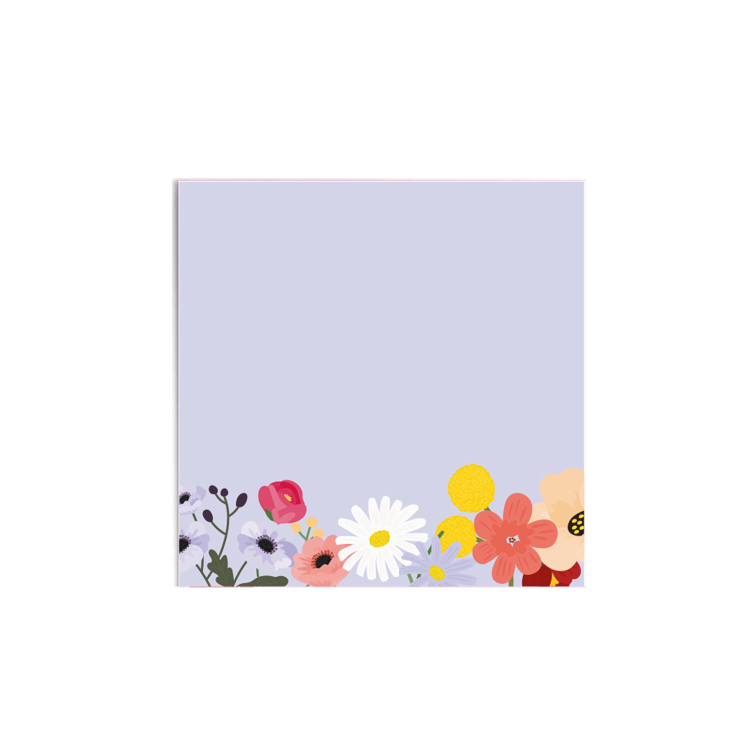Enjoy The Little Things Purple Mini Notepad