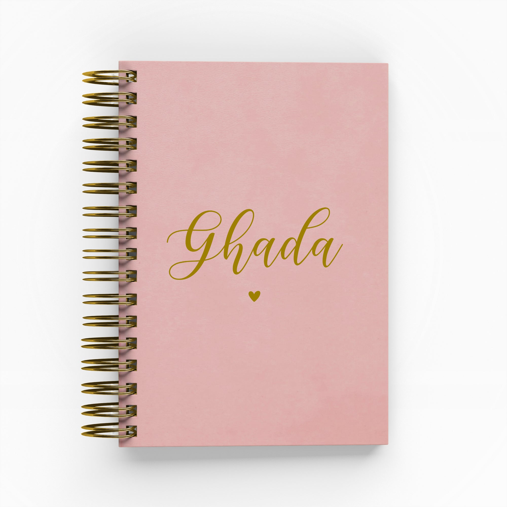 Script Name Vegan Leather Foil Daily Planner