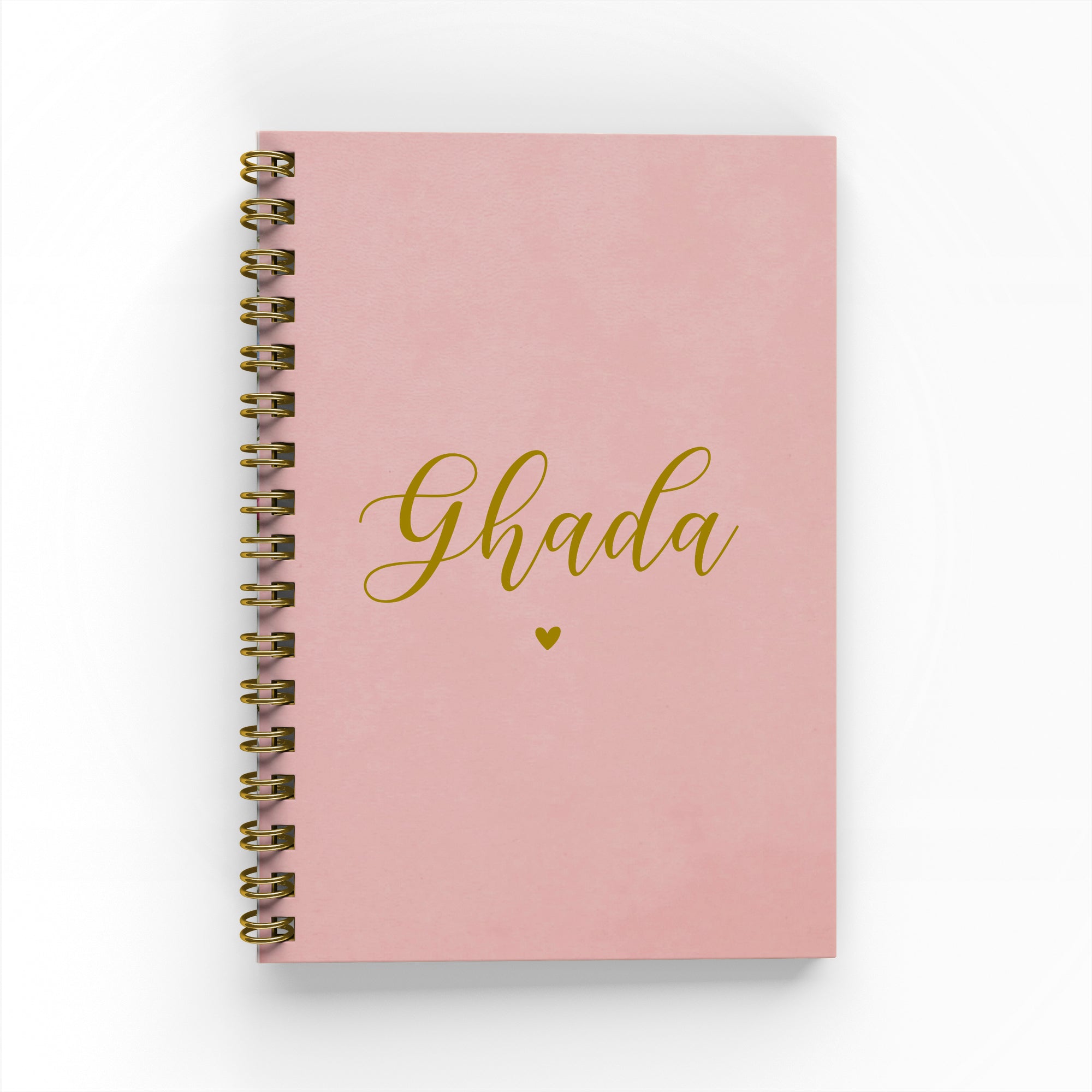 Script Name Vegan Leather Foil Weekly Planner