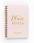 Wedding Plans & Notes Foil Lined Notebook