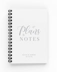 Wedding Plans & Notes Foil Lined Notebook
