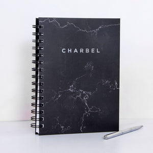 Any Simple Name Foil Lined Notebook