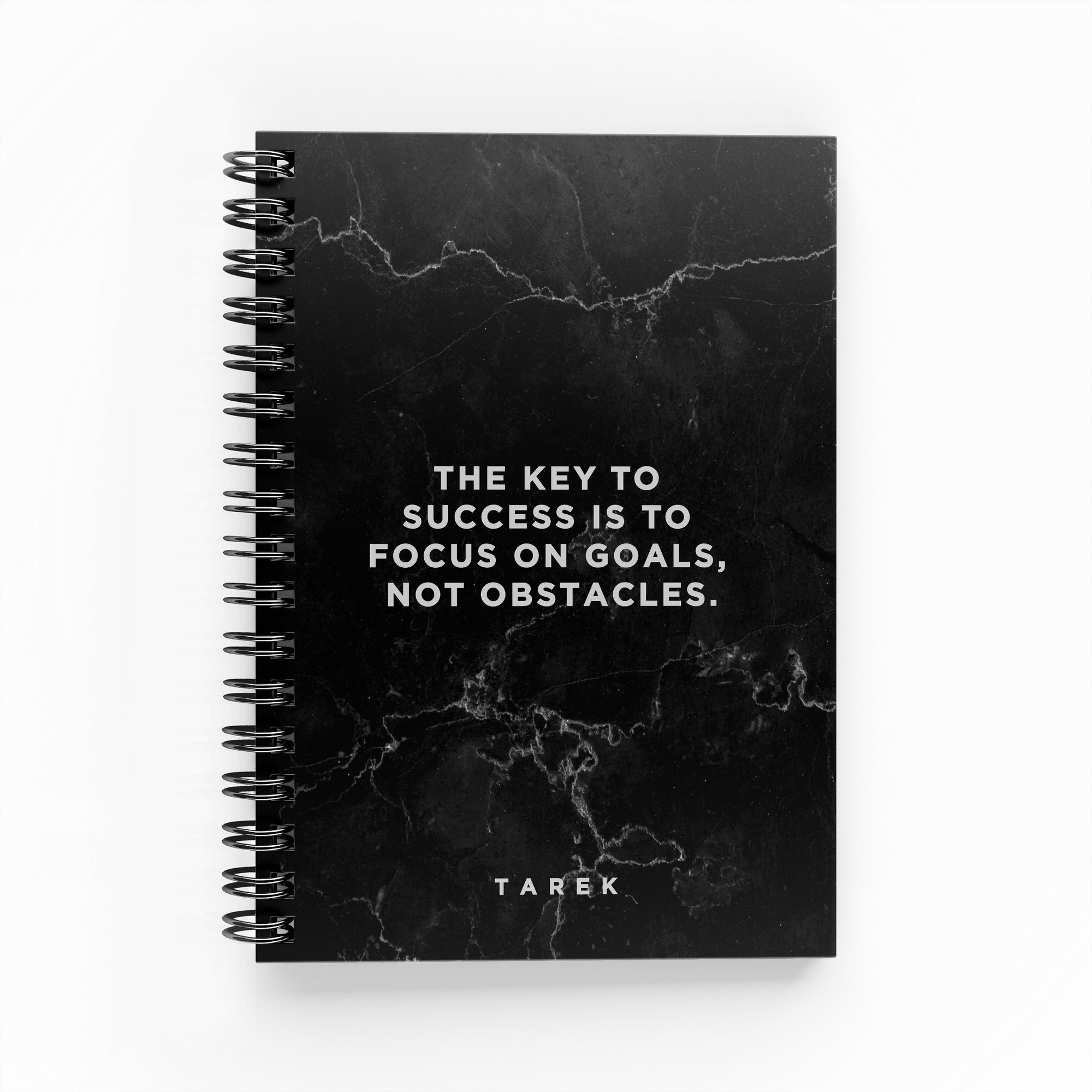 Black Simple Foil Weekly Planner