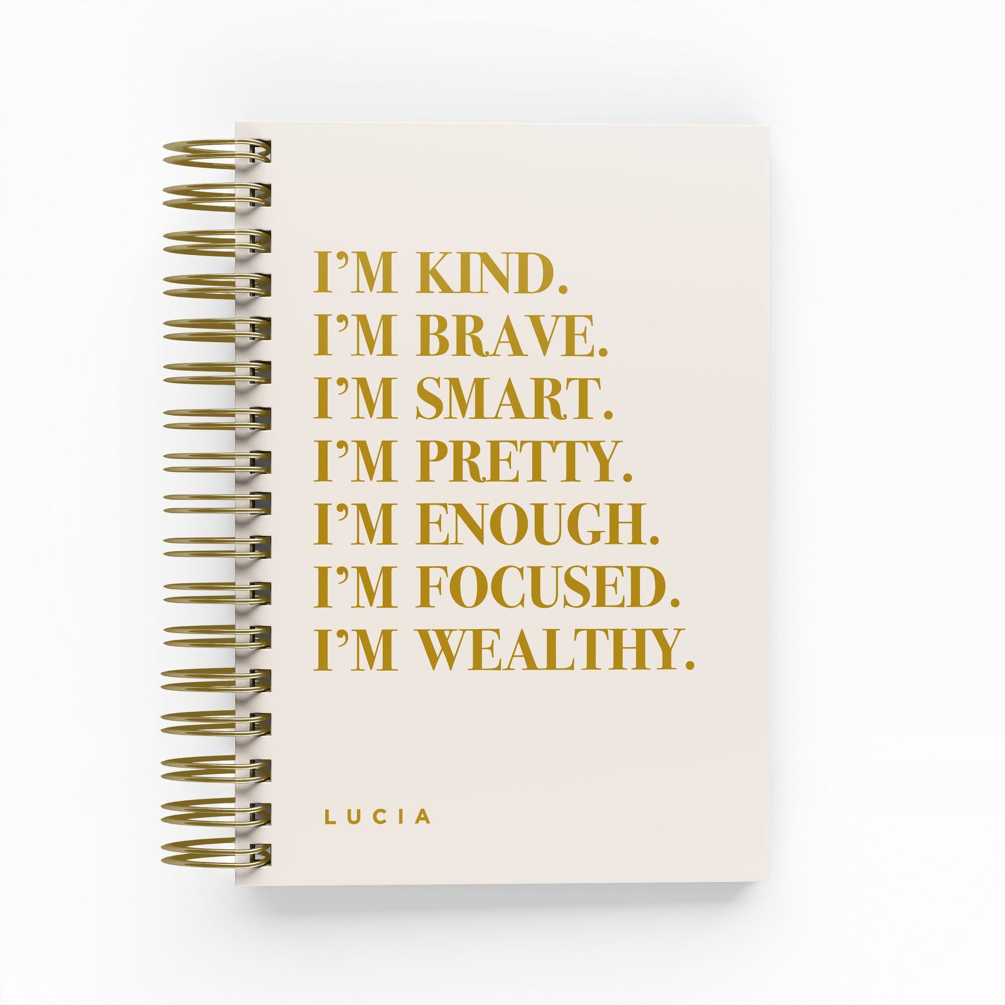 Affirmations Foil Daily Planner