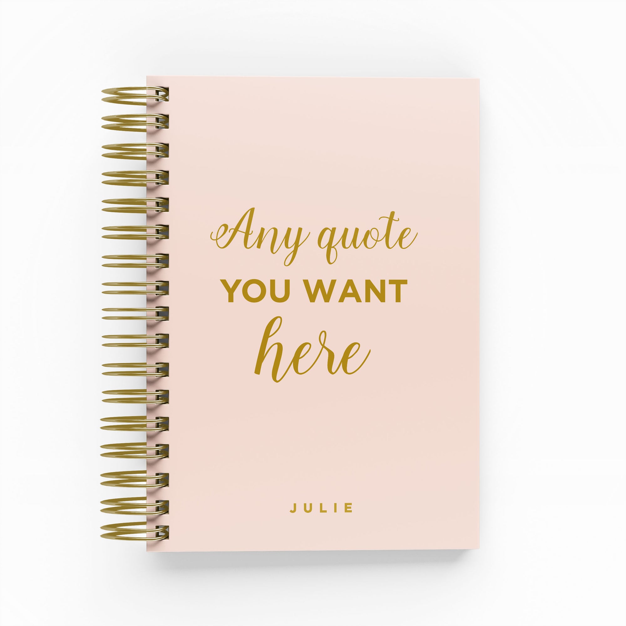 Any Quote Foil Daily Planner