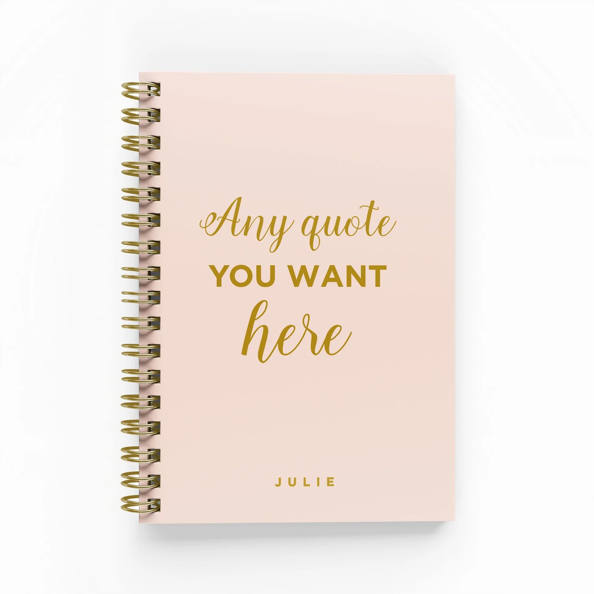 Any Quote Foil Weekly Planner