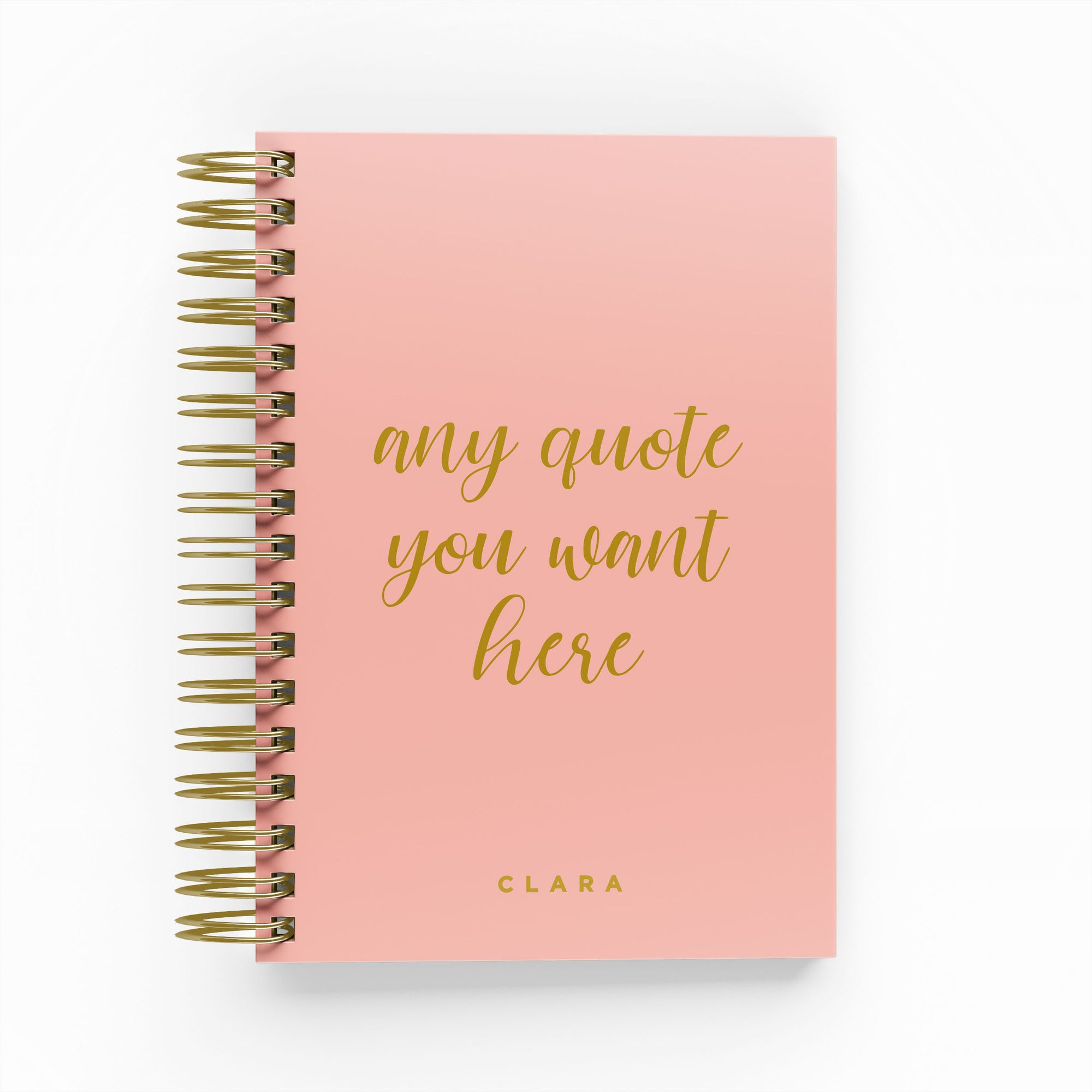 Any Script Quote Foil Daily Planner