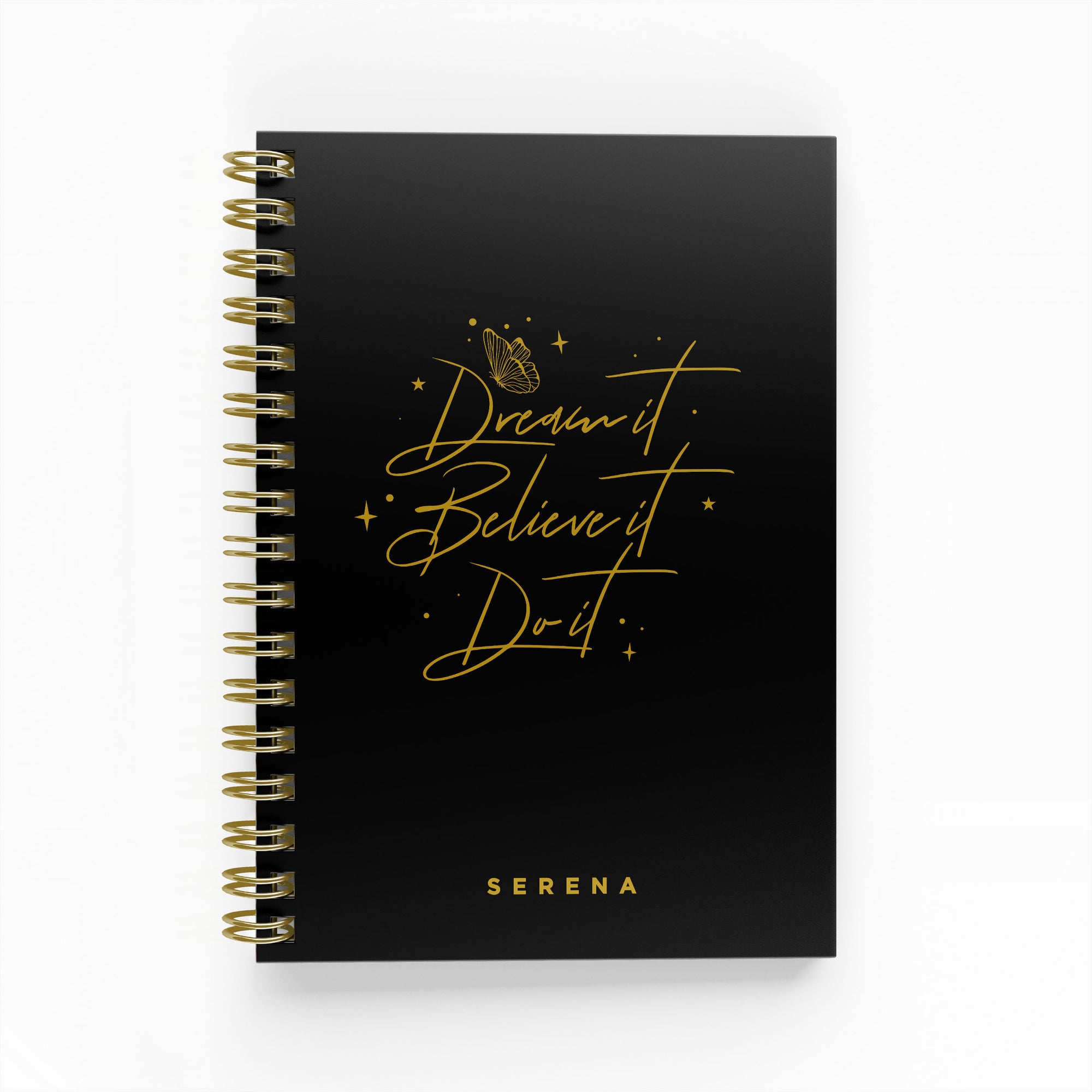 Dream It Foil Weekly Planner