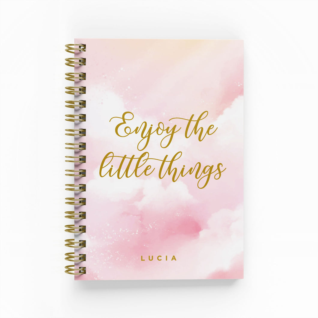 Enjoy the Little Things Foil Undated Planner
