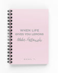 When Life Gives You Lemons Make Fattoush Foil Undated Planner