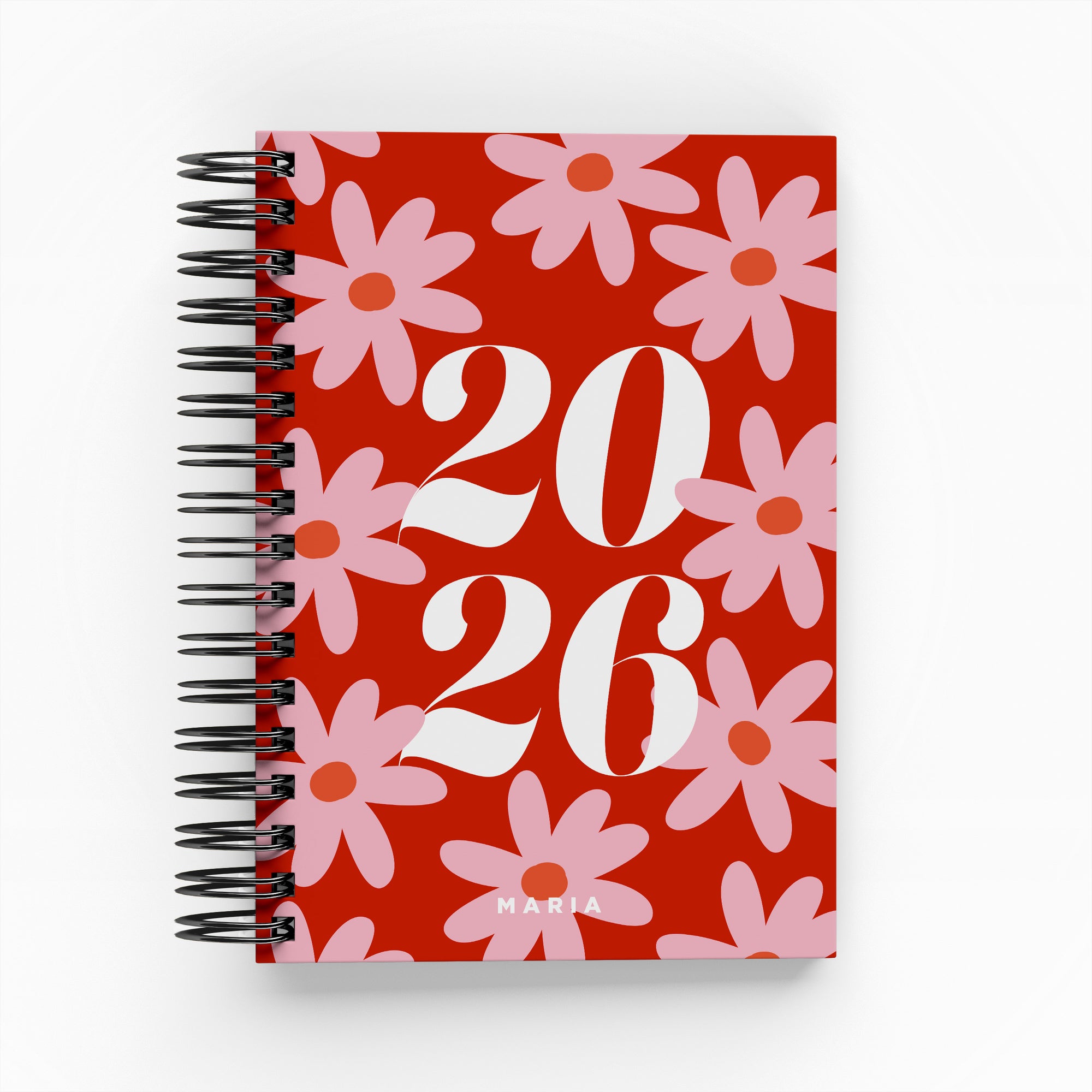 Flowery Yearly Daily Planner