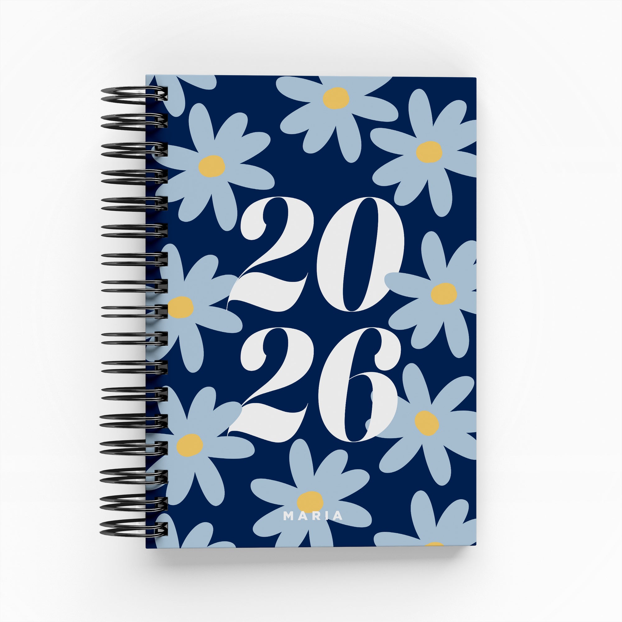 Flowery Yearly Daily Planner