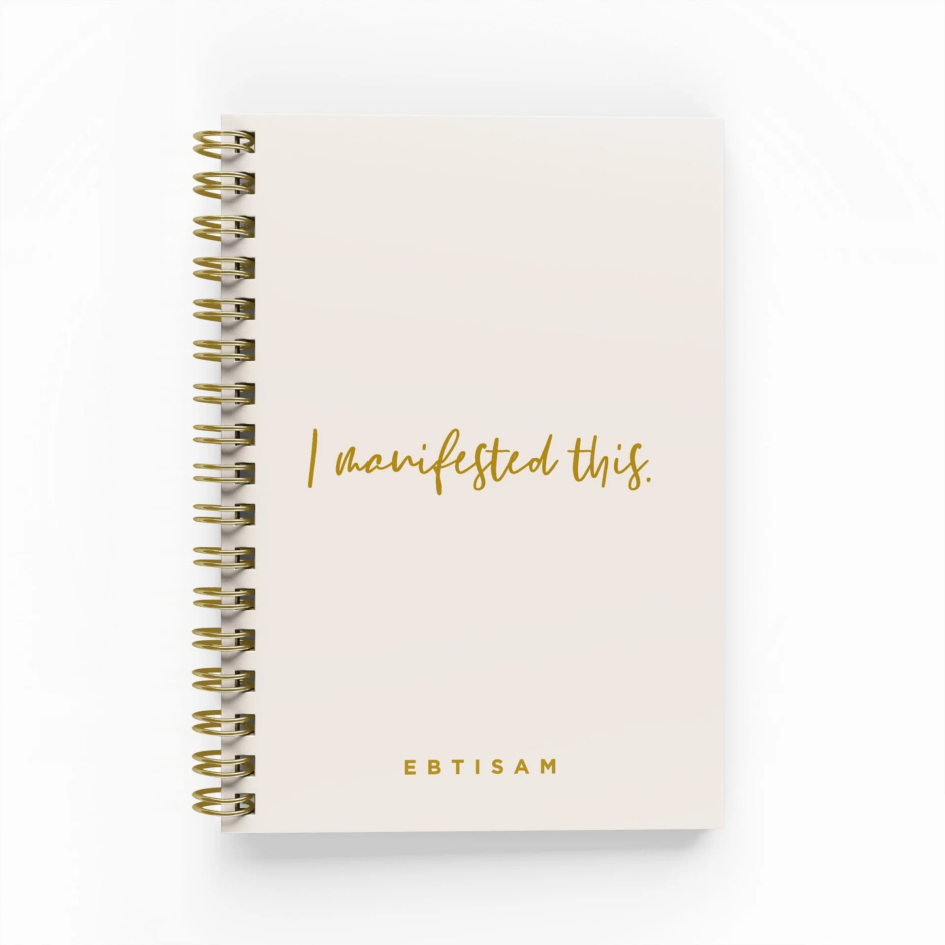 I Manifested This Foil Weekly Planner