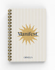 Manifest Sun Lined Notebook
