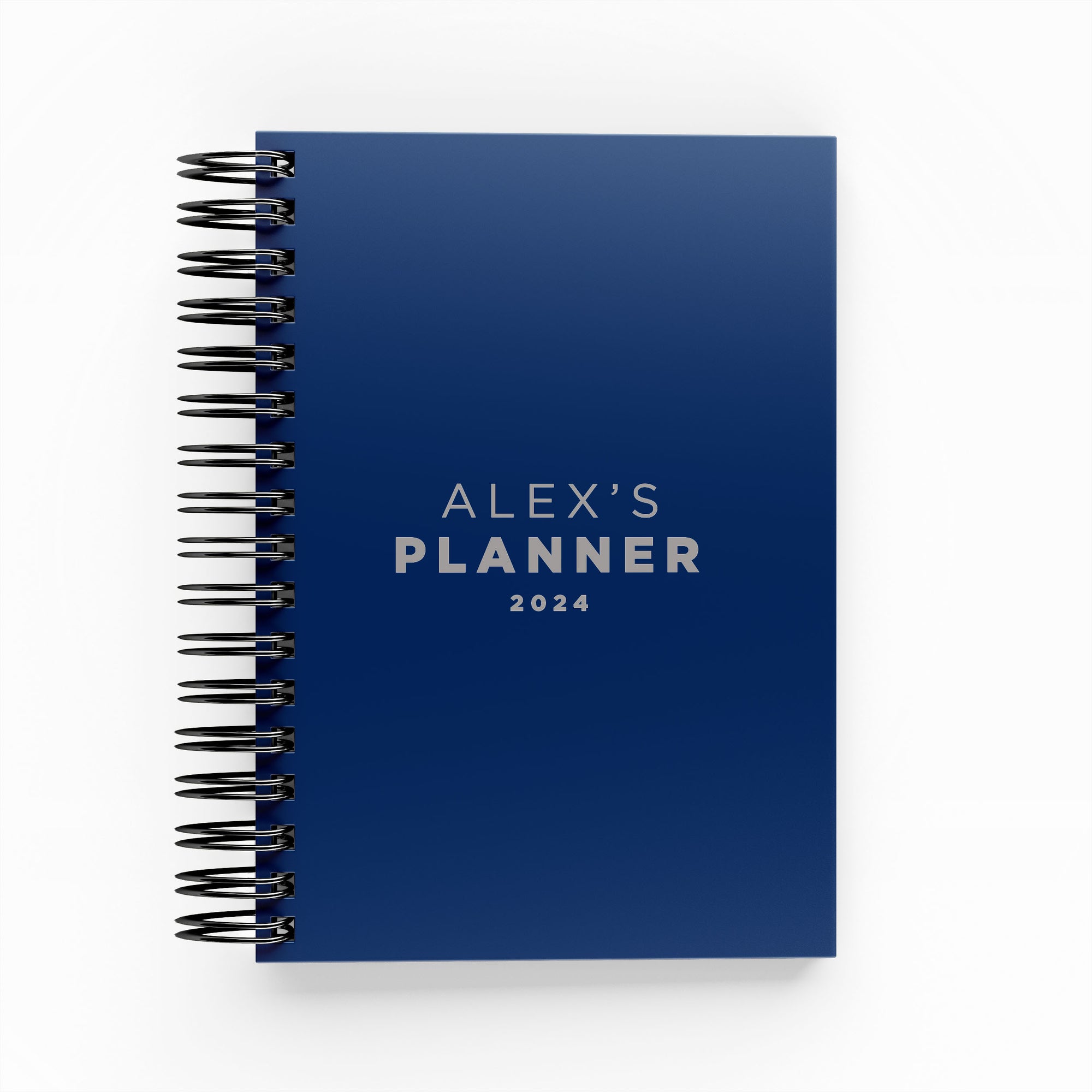 Simple Name Foil Daily Planner