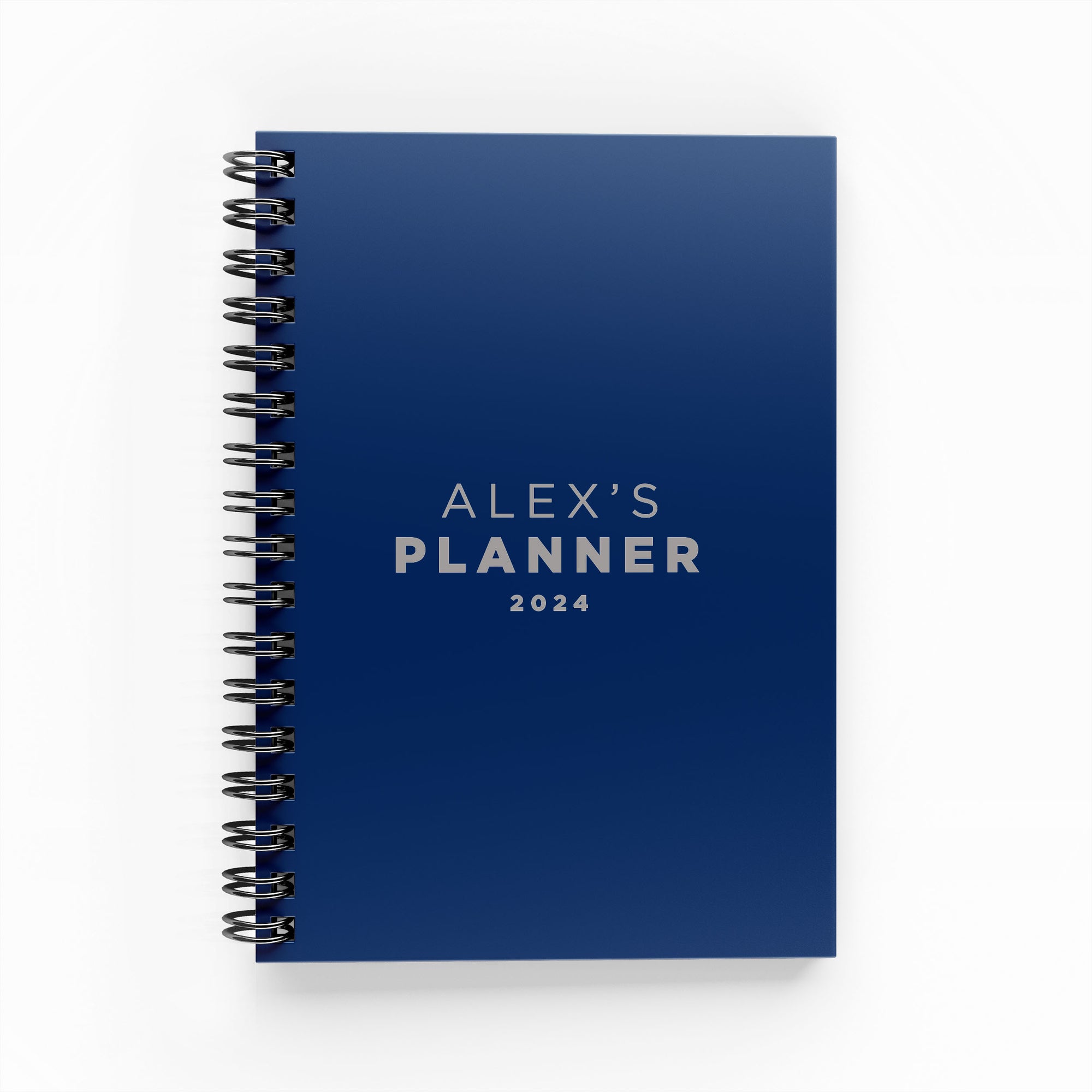 Simple No Quote Foil Weekly Planner