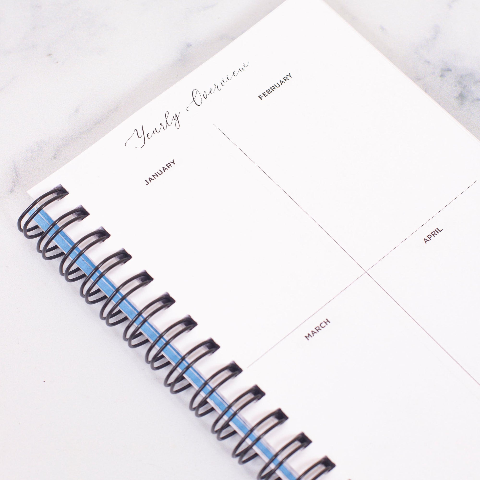 Social Media A6 Foil Planner