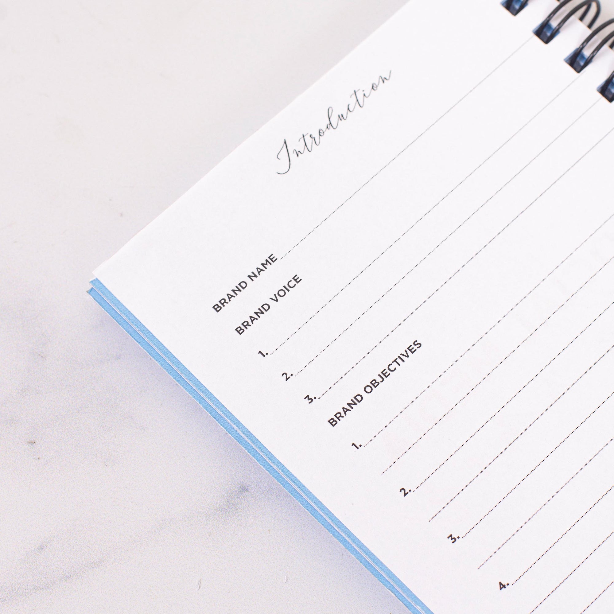 Social Media A6 Foil Planner