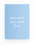 Any Script Quote Weekly Planner