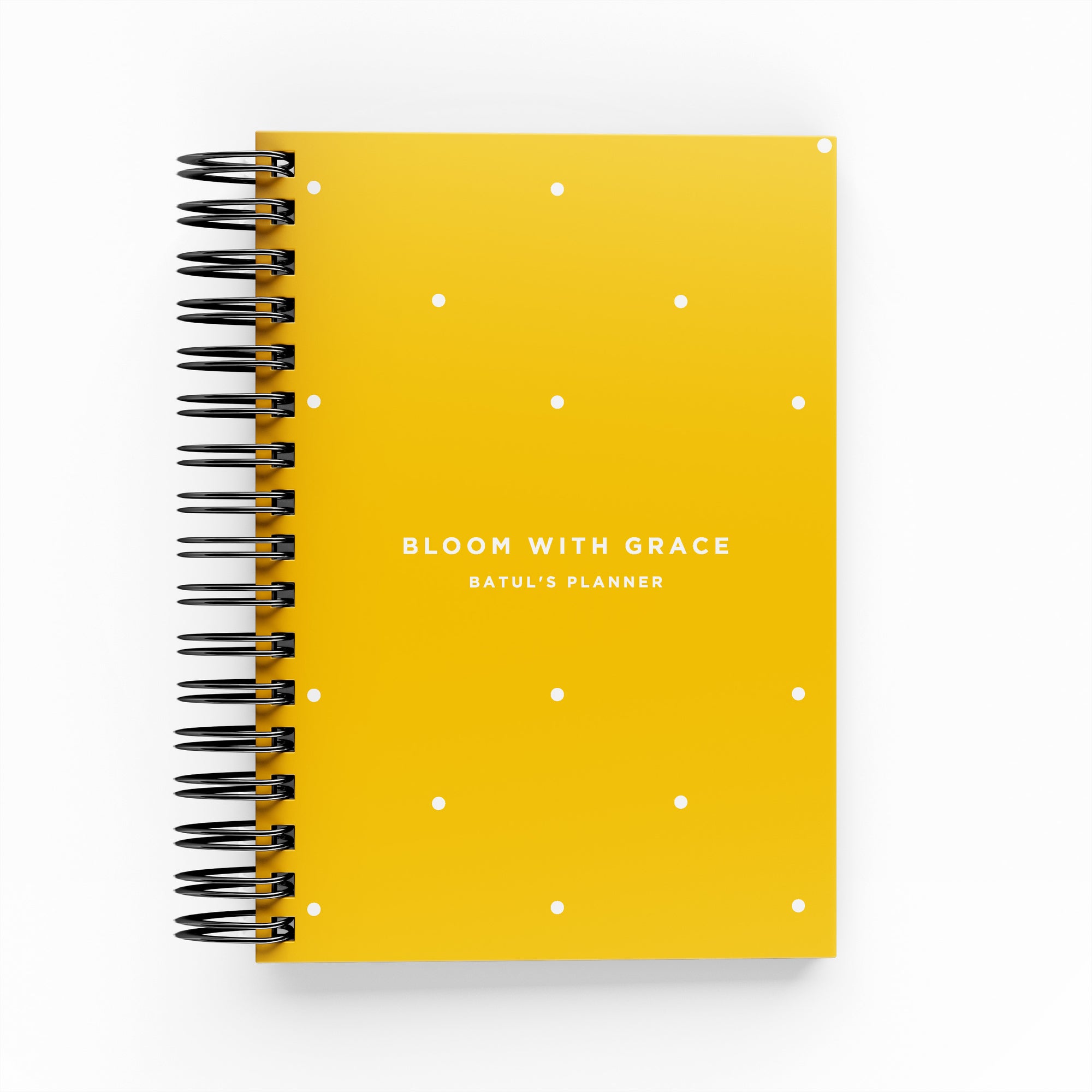 Polka Dots Daily Planner - By Lana Yassine