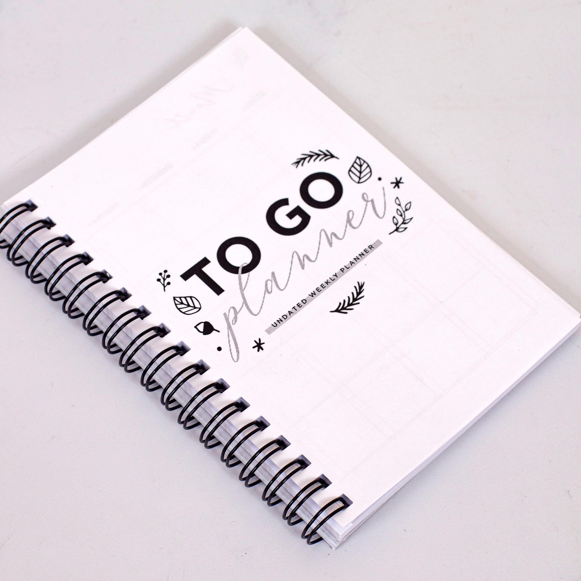 Any Quote To Go Undated A6 Foil Planner