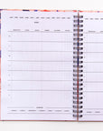 Blue Undated Weekly Food Journal - By Lana Yassine