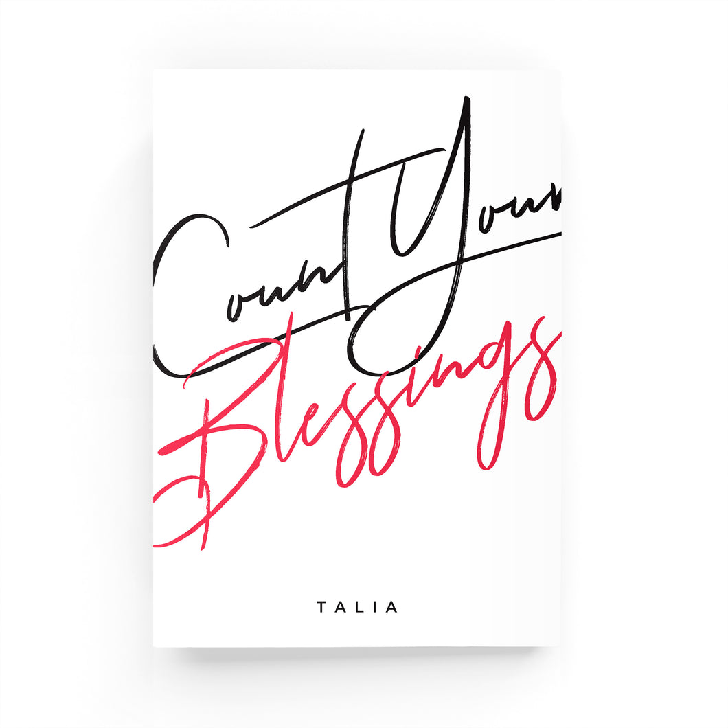 Count Your Blessings Weekly Planner - By Lana Yassine