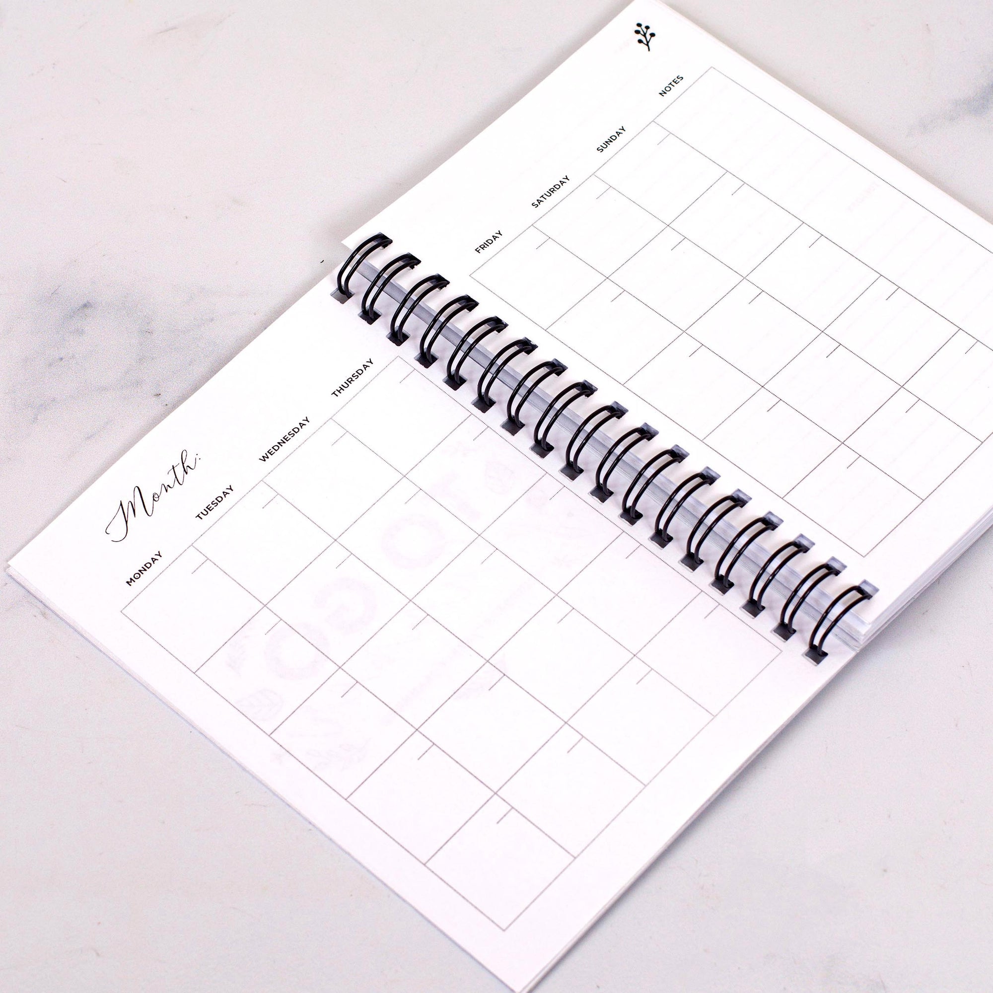 To Go Undated A6 Foil Planner
